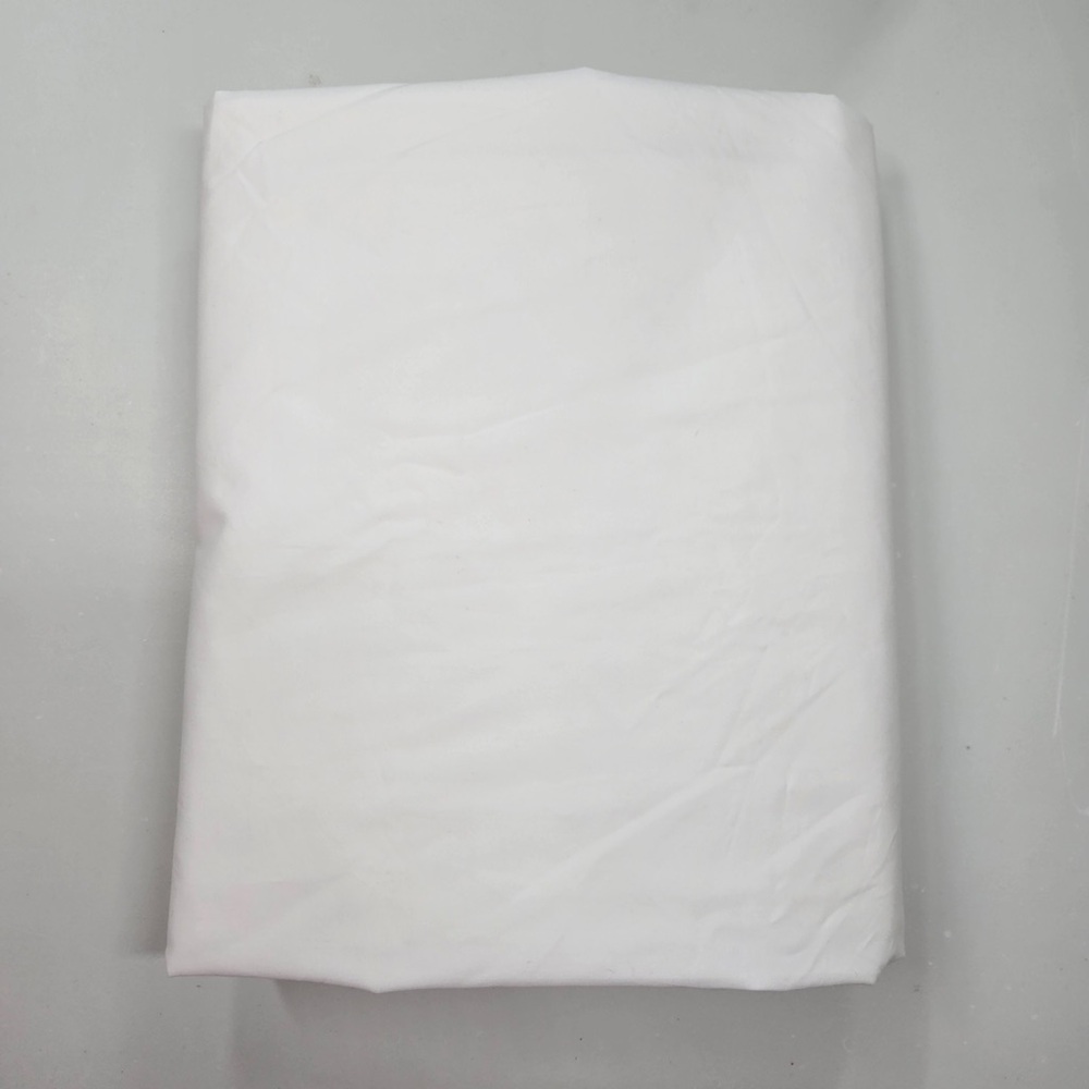 NWOT QUINCE Classic Organic Percale Flat Sheet King White 6393 - Picture 3 of 9